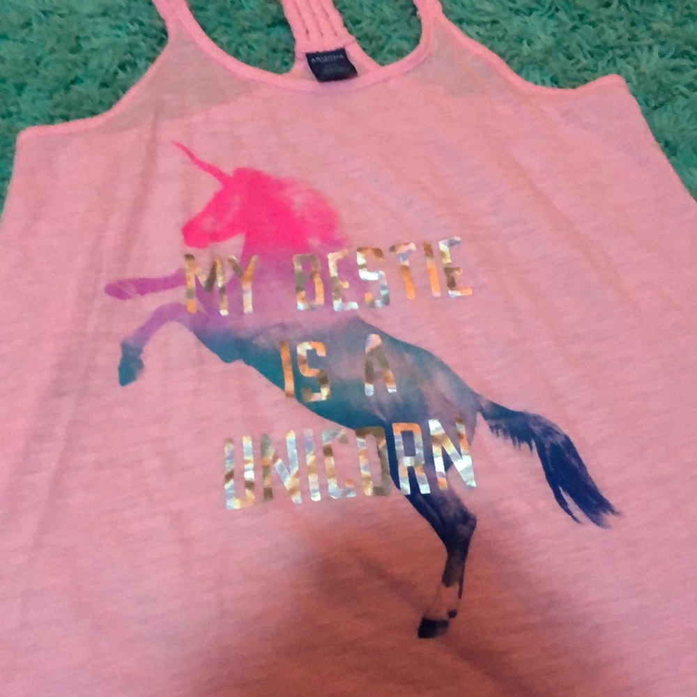 Hot pink Arizona tank top